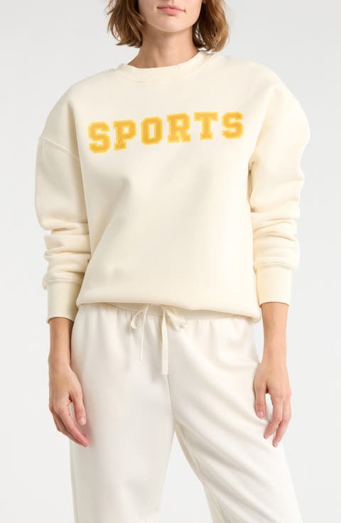 Varsity Vault Fleece Graphic Sweatshirt