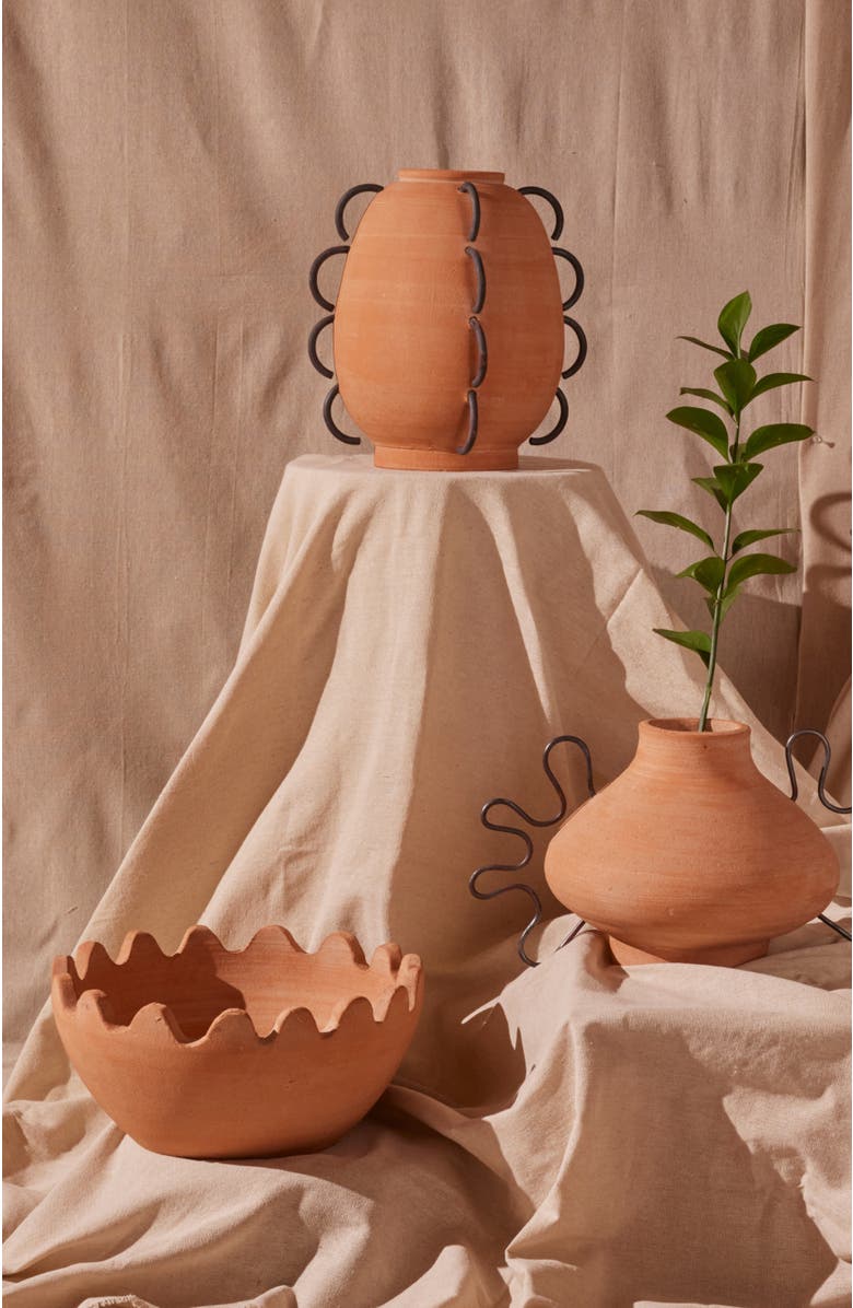 Meso Goods Ena Terracotta Bowl, Alternate, color, Terracotta