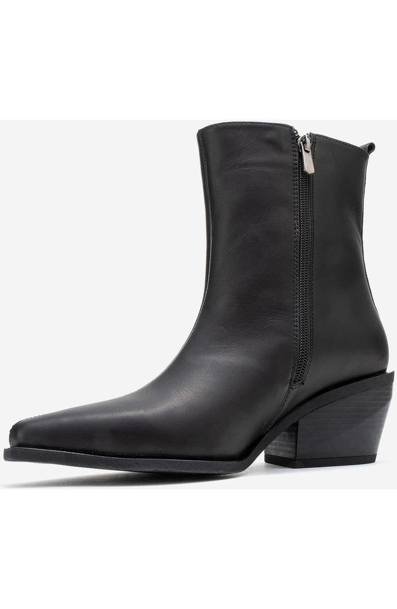 Forever & Always Shoes Lexia Leather Western Boot, Alternate, color,