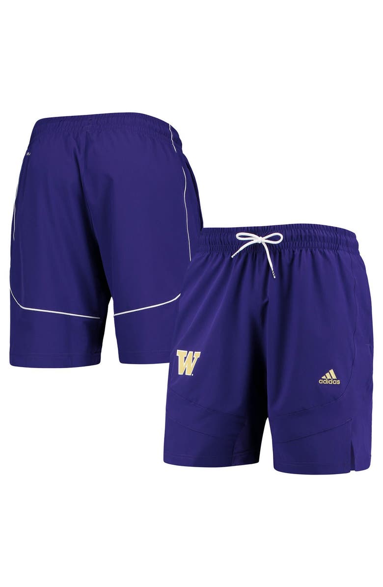 adidas Men's adidas Purple Washington Huskies Swingman Basketball AEROREADY Shorts, Main, color, Purple