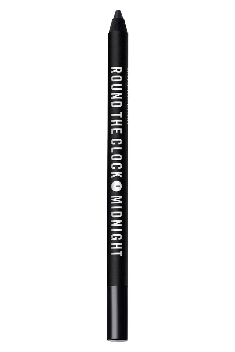 Round the Clock Intense Cream-Glide Eyeliner, Main, color, MIDNIGHT