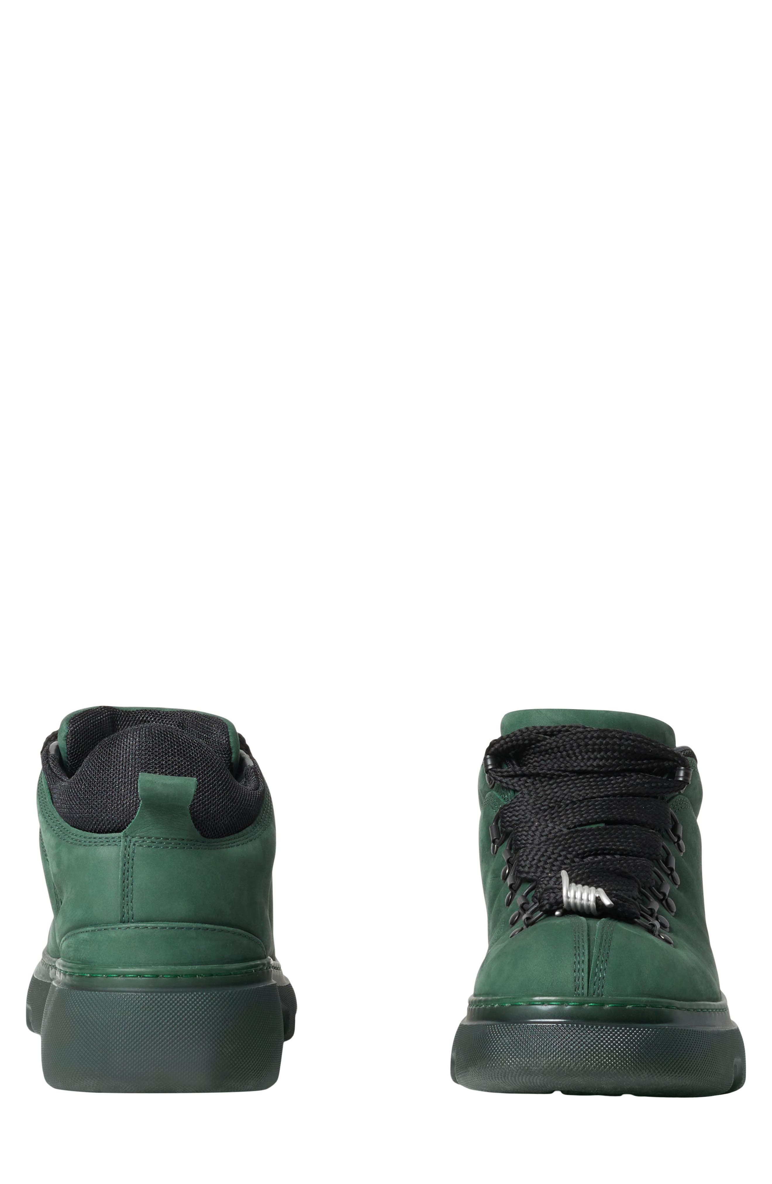 Burberry Trek Barbed Wire Hiking Boot, Alternate, color, Vine