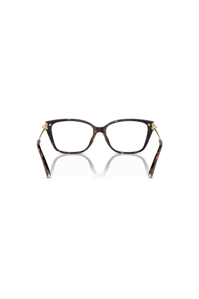 53mm Rectangle optical glasses, Alternate, color, Tortoise