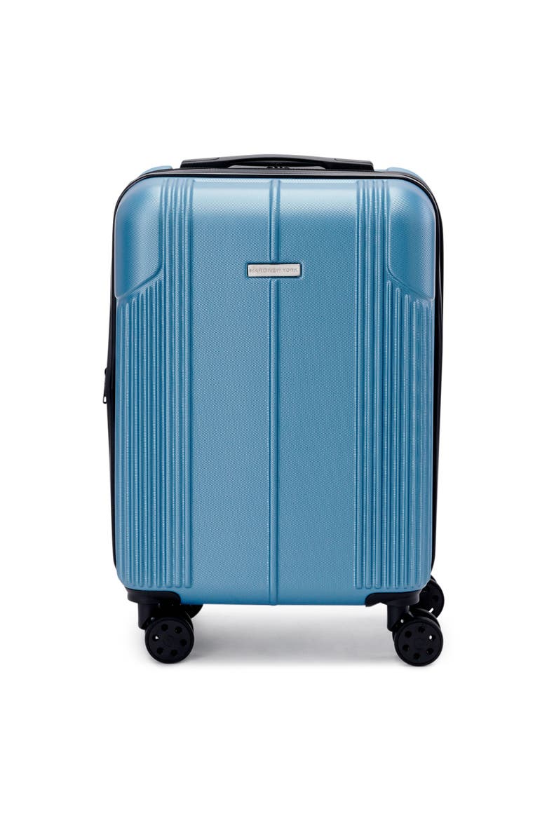 Horizon 21" Upright Carry On Suitcase, Main, color, Stone Blue