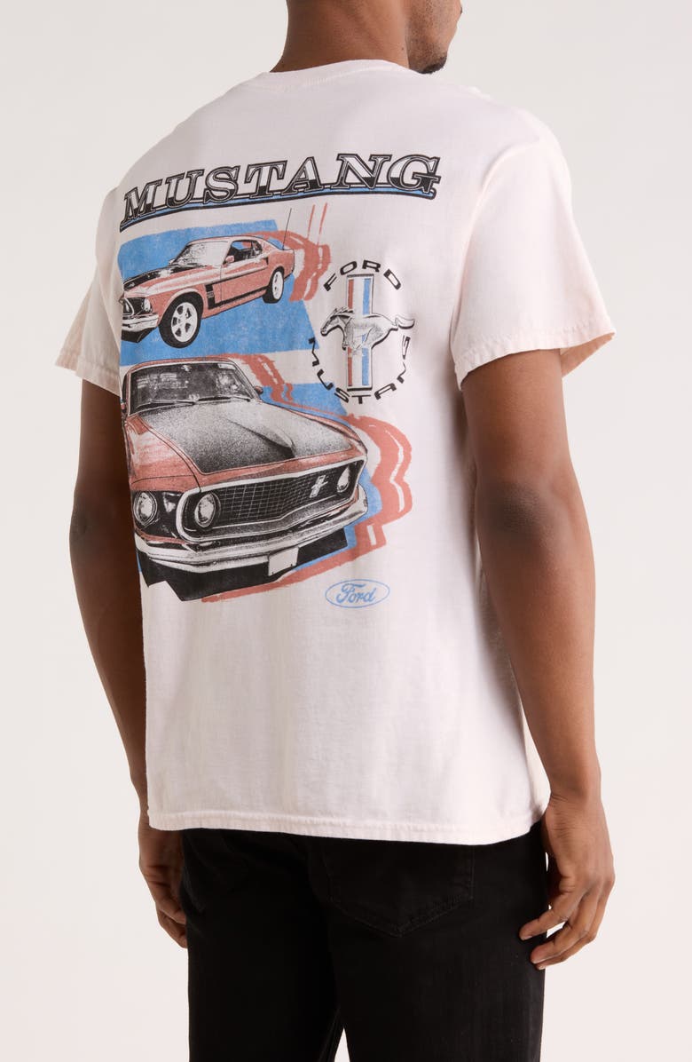 Merch Traffic Ford Mustang Graphic T-Shirt, Alternate, color, Sand Pigment Dye
