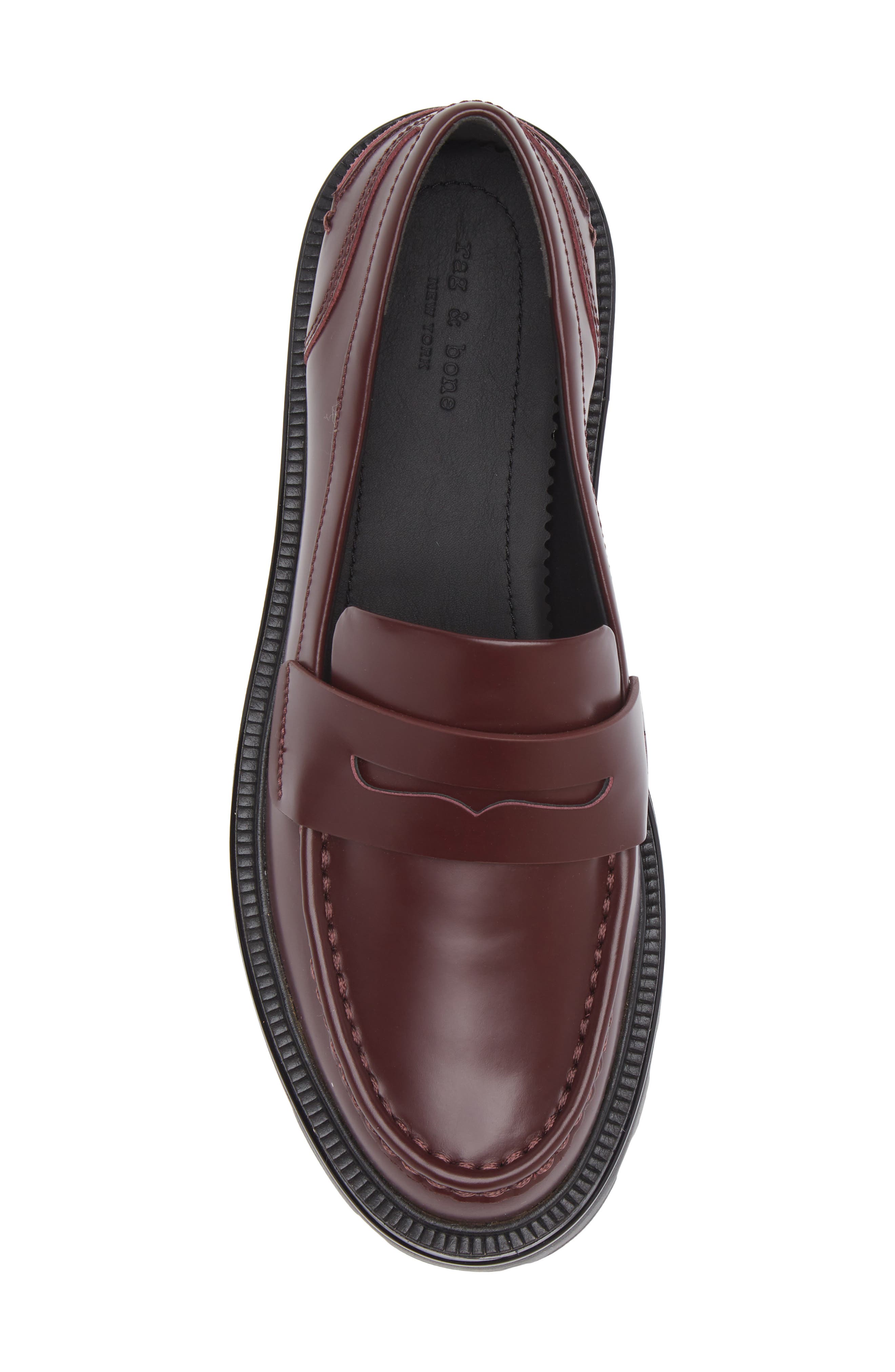 rag & bone Quinn Lug Sole Loafer, Alternate, color, 