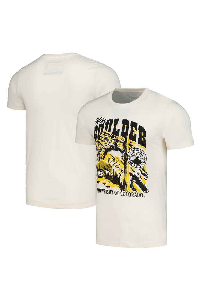 Men's Homefield Cream Colorado Buffaloes T-Shirt, Alternate, color, Cream