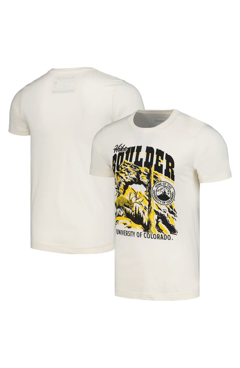 HOMEFIELD Men's Homefield Cream Colorado Buffaloes T-Shirt, Alternate, color, Cream