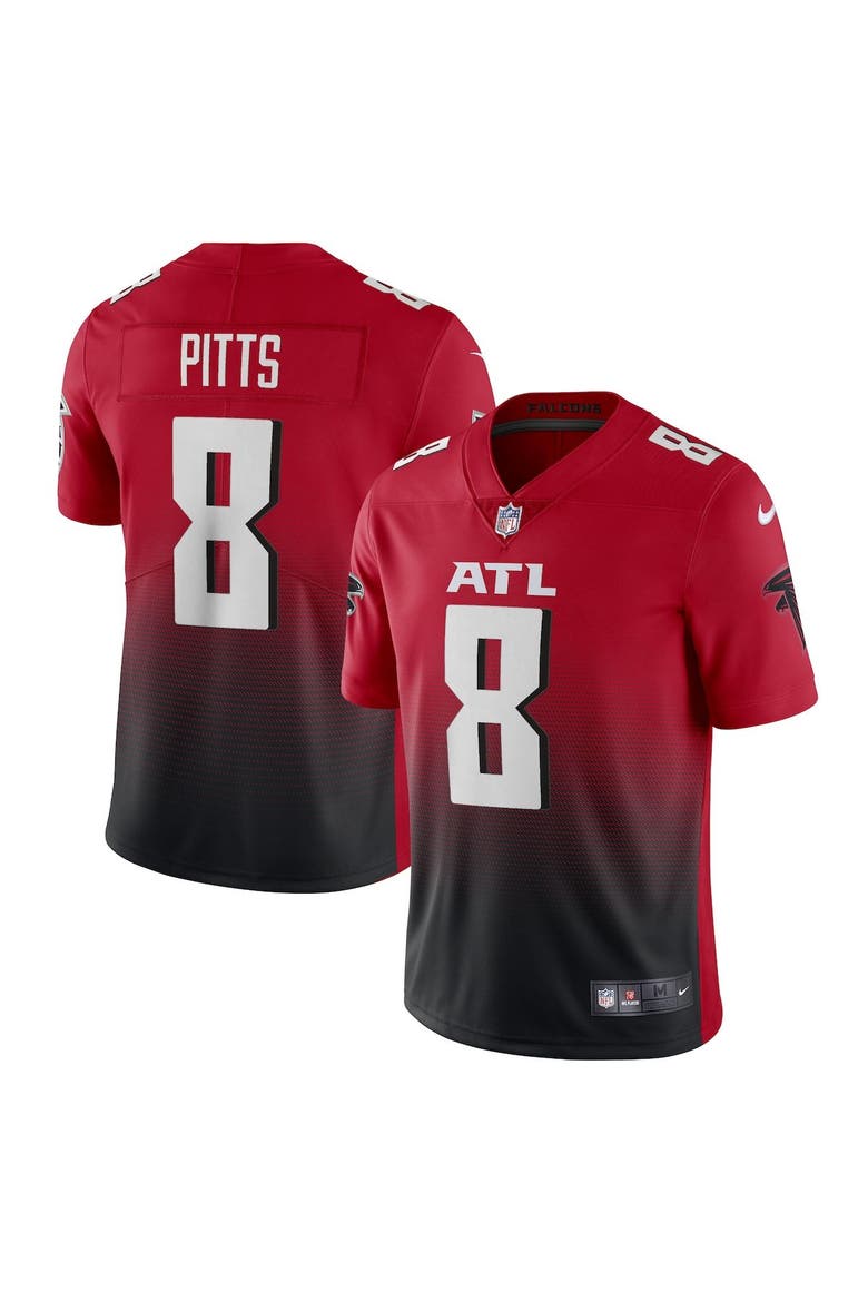 Men's Nike Kyle Pitts Red Atlanta Falcons Alternate 2 Vapor Limited Jersey, Main, color, Red