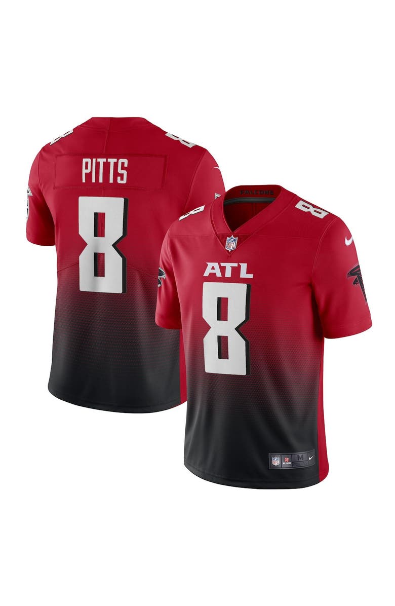 Nike Men's Nike Kyle Pitts Red Atlanta Falcons Alternate 2 Vapor Limited Jersey, Main, color, Red