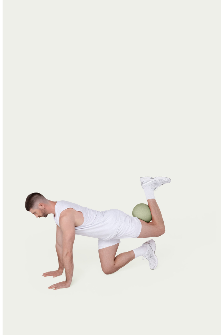 Pilates Ball, Alternate, color, Sage
