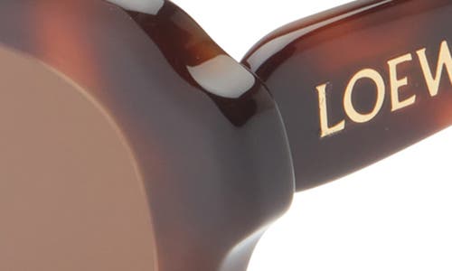 Loewe Slim 53mm Round Sunglasses