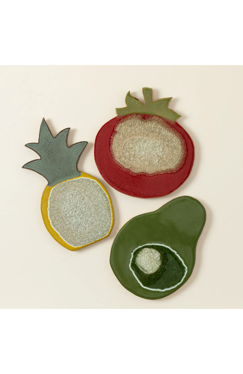 Uncommon Goods Fruitful Trivet & Server by Dock 6 Pottery, Alternate, color, 