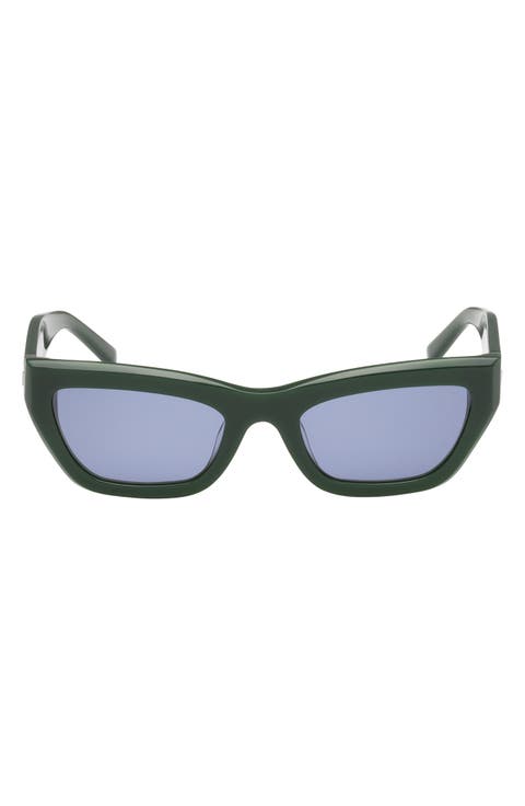 52mm Cat Eye Sunglasses