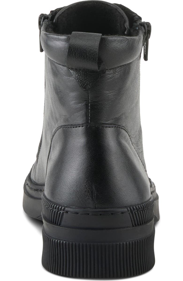 Spring Step Leather Combat Boot, Alternate, color,