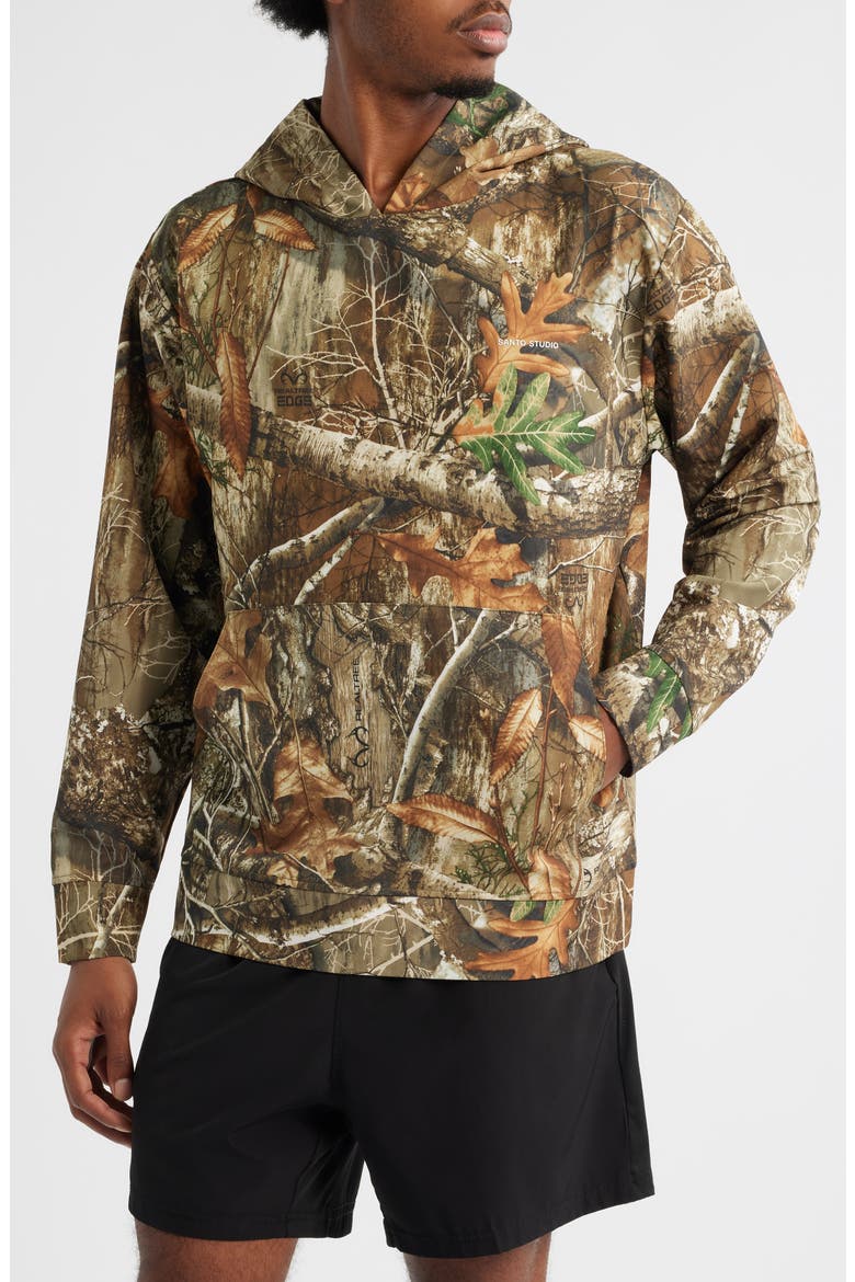 x Realtree EDGE Camo Hoodie, Main, color, CAMOUFLAGE