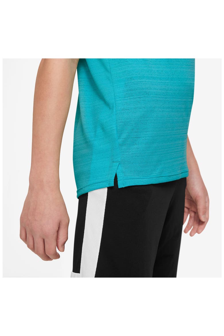 Kids' Dri-FIT Miler Training T-Shirt, Alternate, color, 345 DUSTY CACTUS