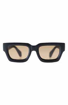 Wisdom Frame 14 63mm Square Sunglasses