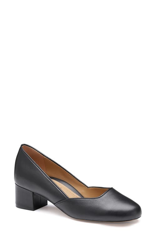 Johnston & Murphy Sienna Pump In Black