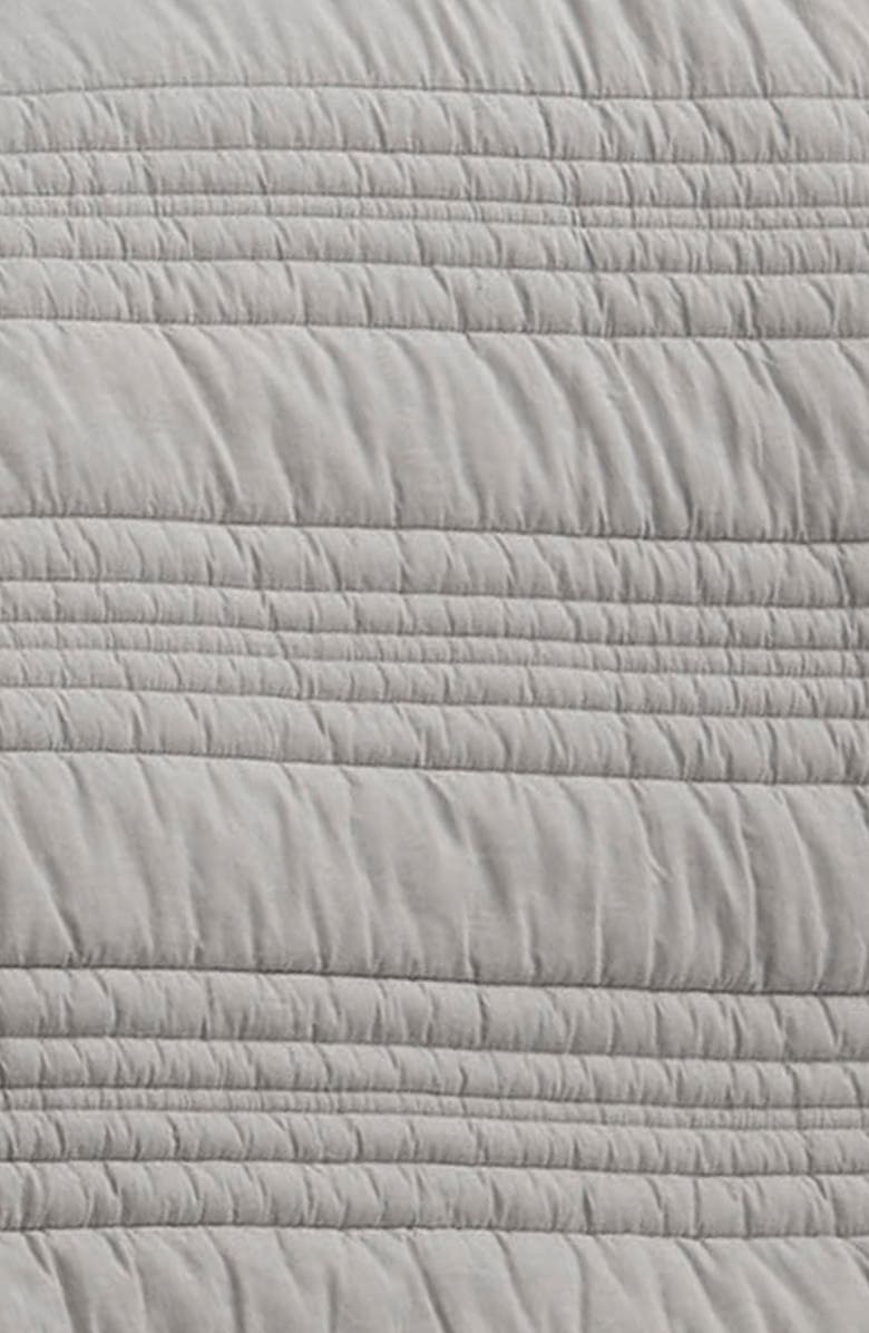 STONE COTTAGE Whitehills 144 Thread Count Cotton Quilt Set, Alternate, color, Grey