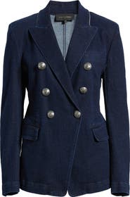 KOBI HALPERIN Cera Double Breasted Denim Jacket