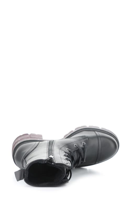 Bos. & Co. Barrett Waterproof Lug Sole Bootie In Black