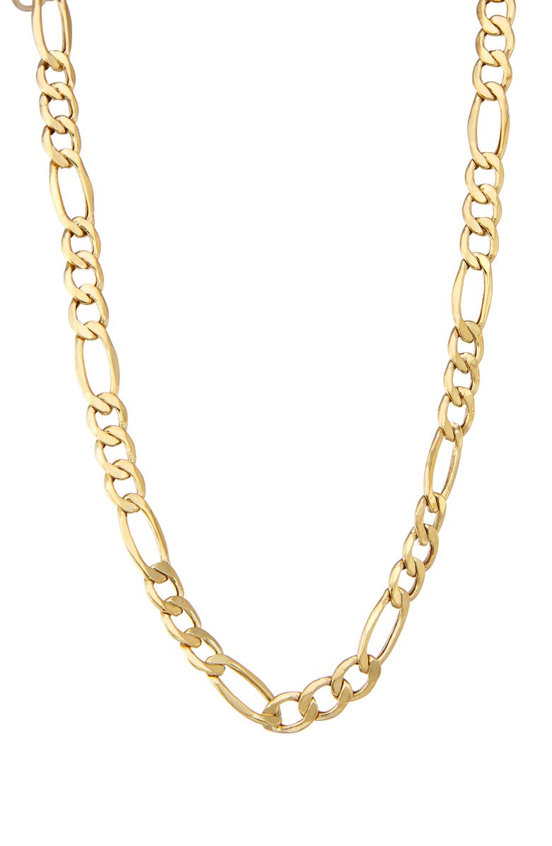 FUZION CREATIONS 14K Gold Lobster Chain Necklace, Main, color,