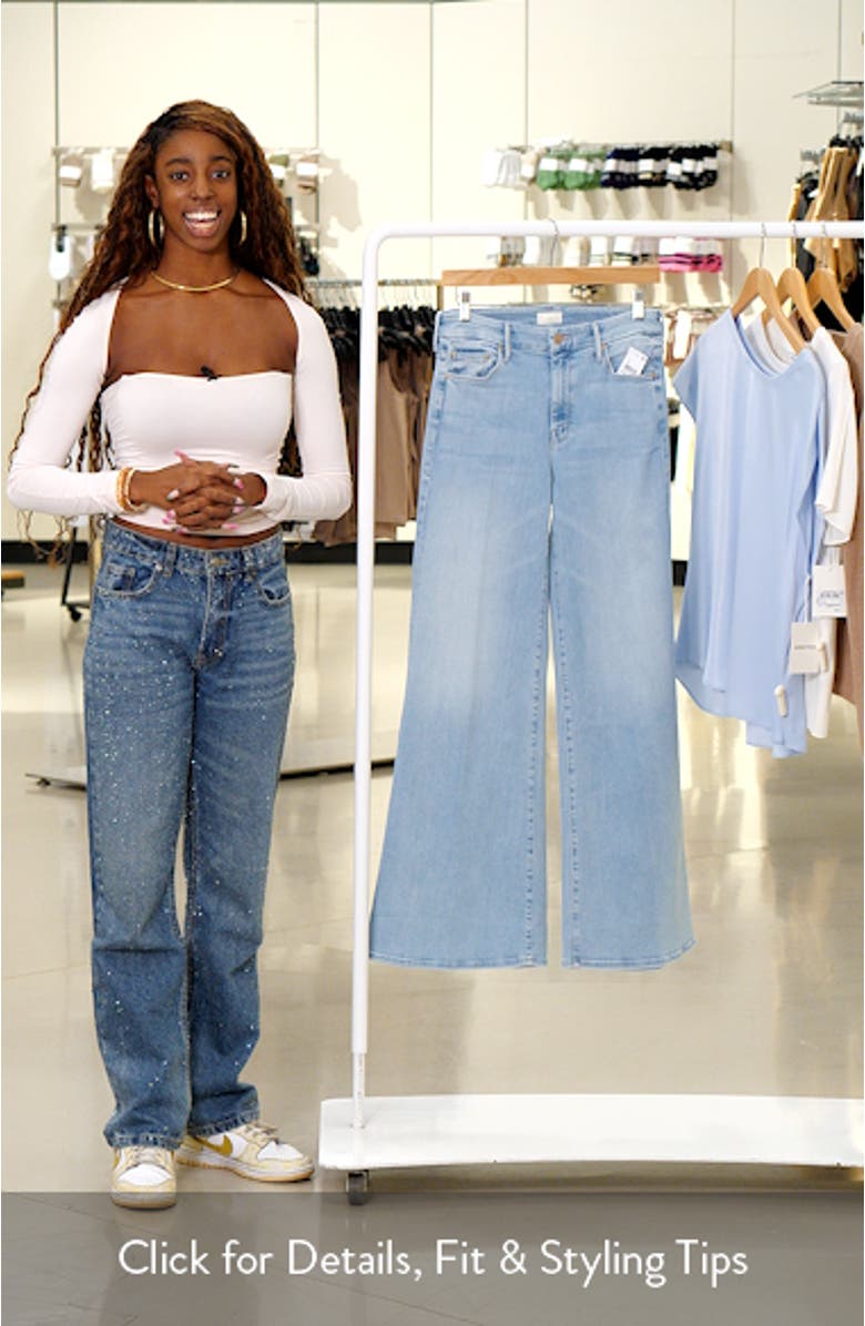 The Roller Sneak Wide Legs Jeans, sales video thumbnail