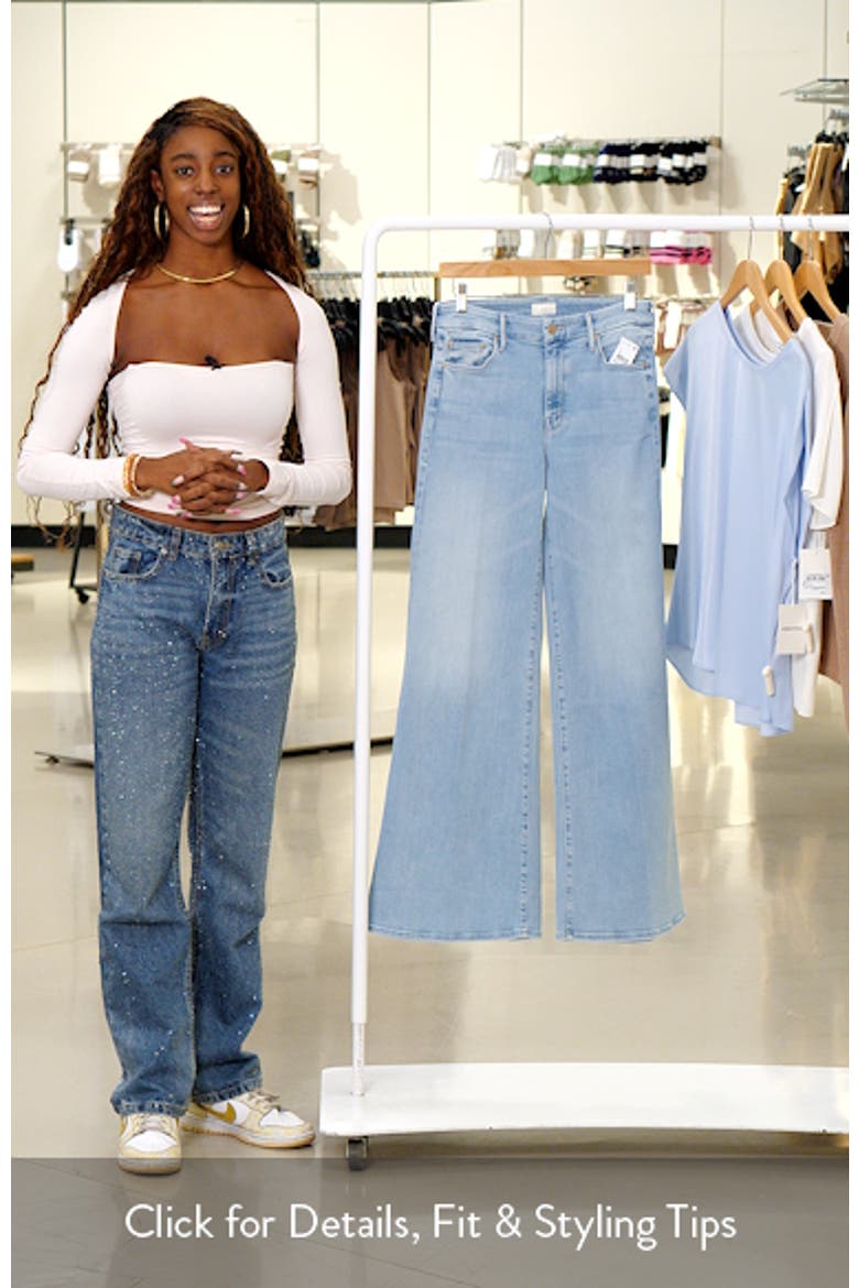The Roller Sneak Wide Legs Jeans video