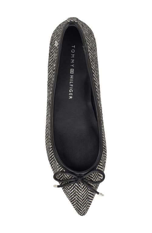 Tommy Hilfiger Kimio Pointed Toe Flat In Multi