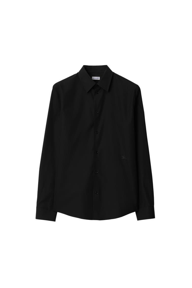 Cotton Formal Shirt, Alternate, color, Black