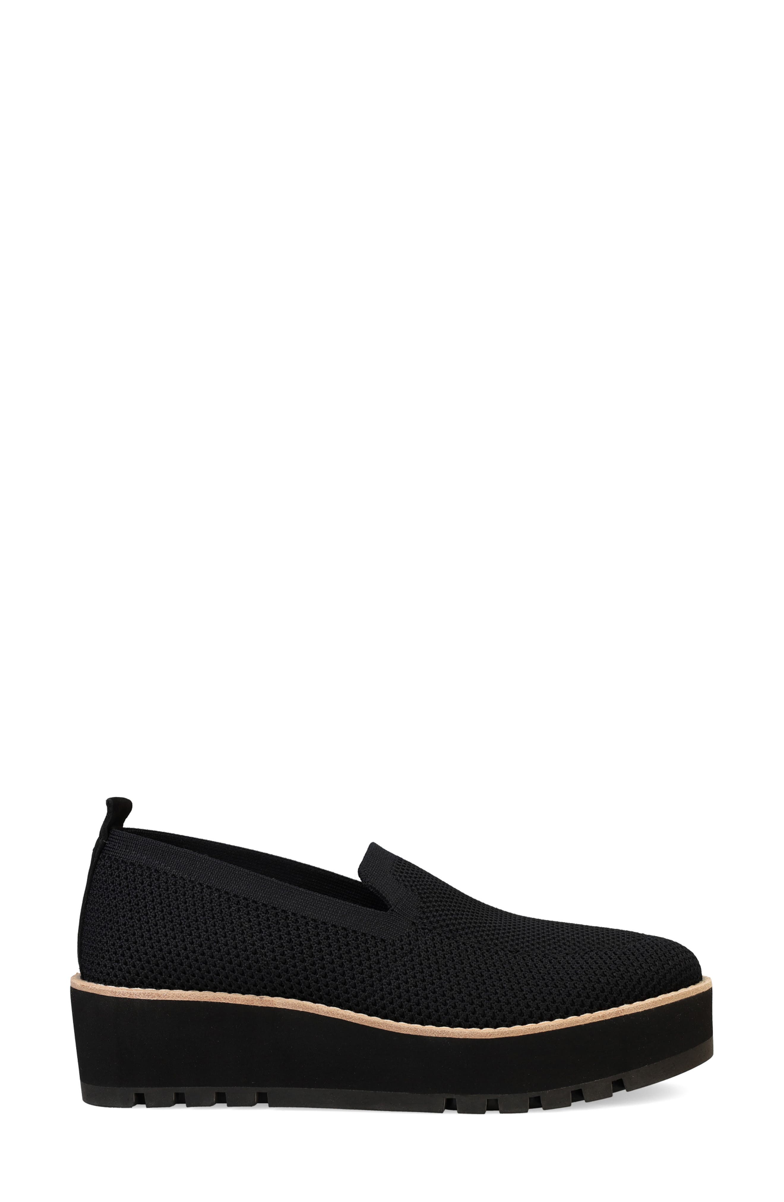 Eileen Fisher Ergos Platform Knit Slip-On Shoe, Alternate, color, 