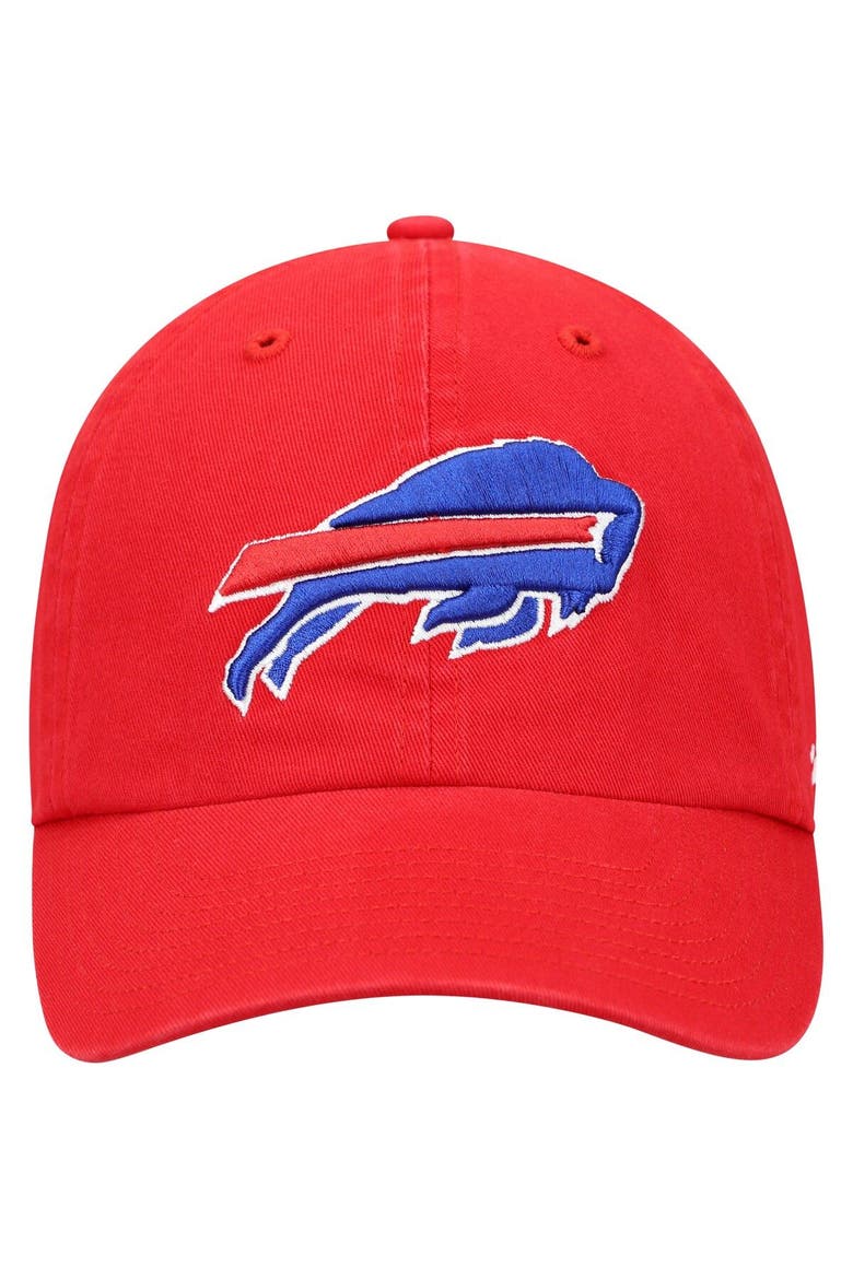Men's '47 Red Buffalo Bills Secondary Clean Up Adjustable Hat, Alternate, color, Red