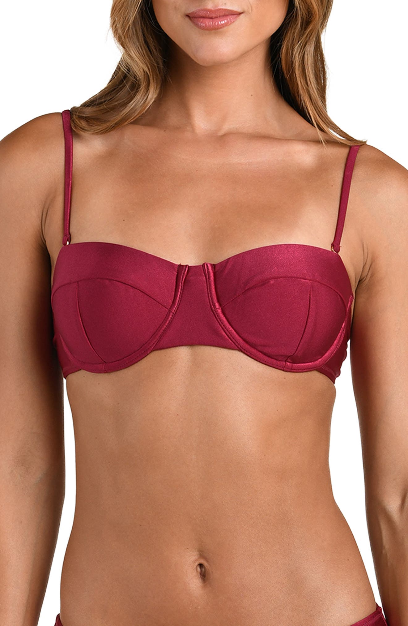 Alexandria Solid Underwire Bikini Top
