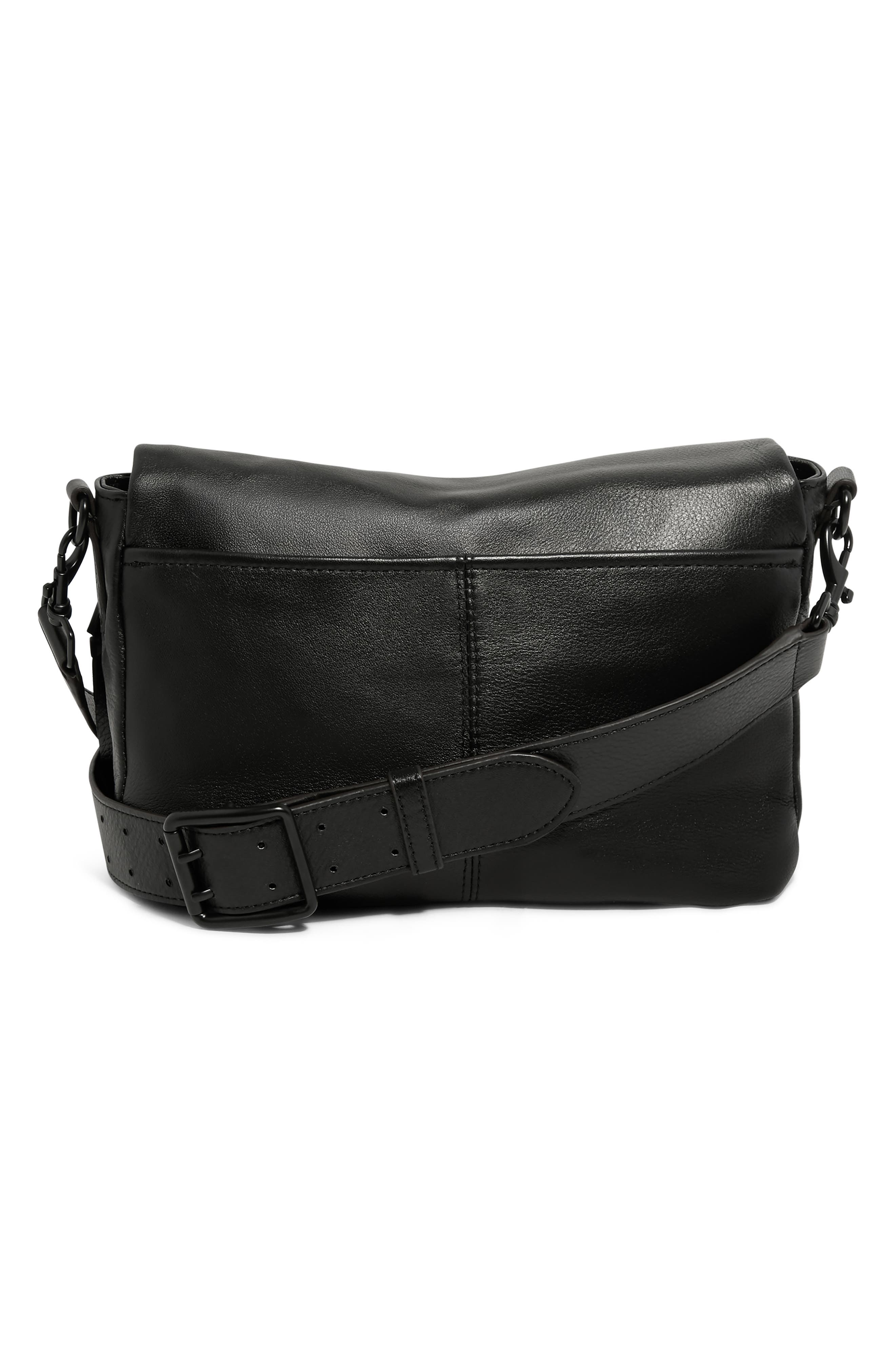 AIMEE Bali Double Entry Crossbody Bag, Alternate, color, Black