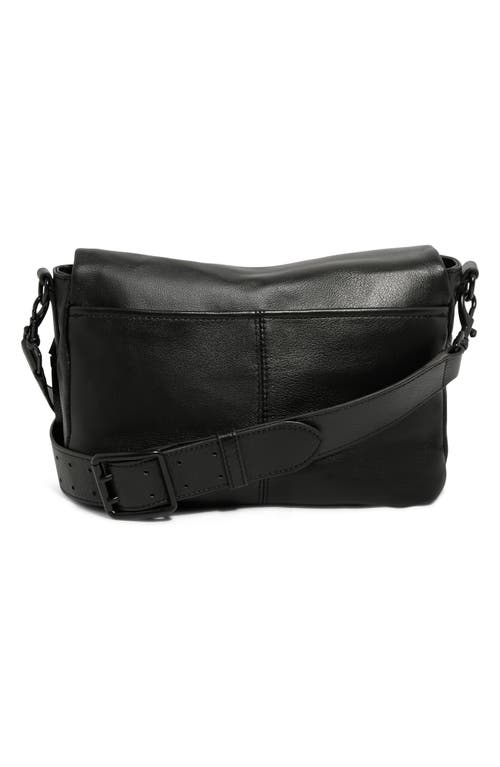 Aimee Bali Double Entry Crossbody Bag In Black