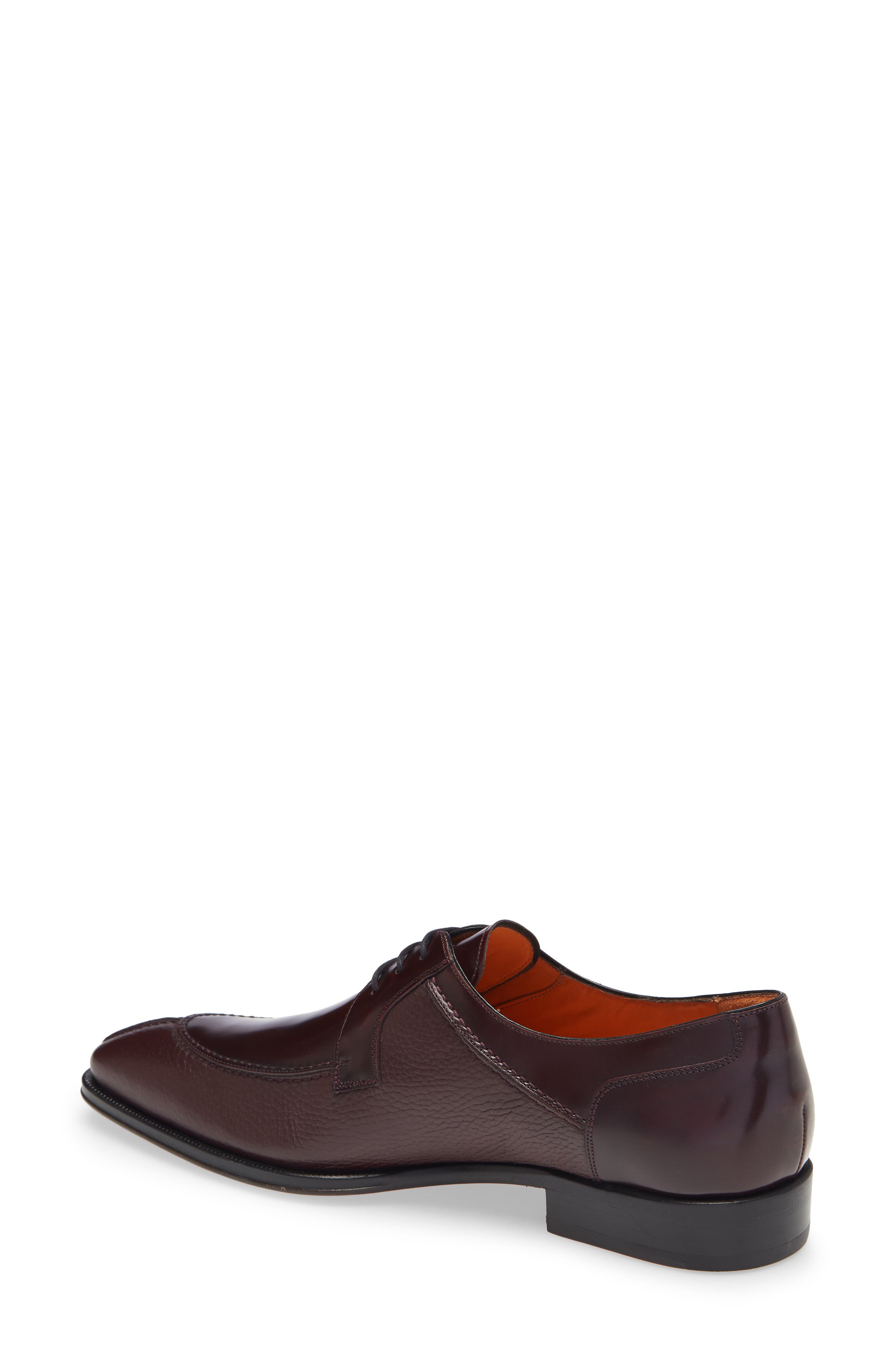 Grace Split Toe Derby, Alternate, color, BURGUNDY LEATHER