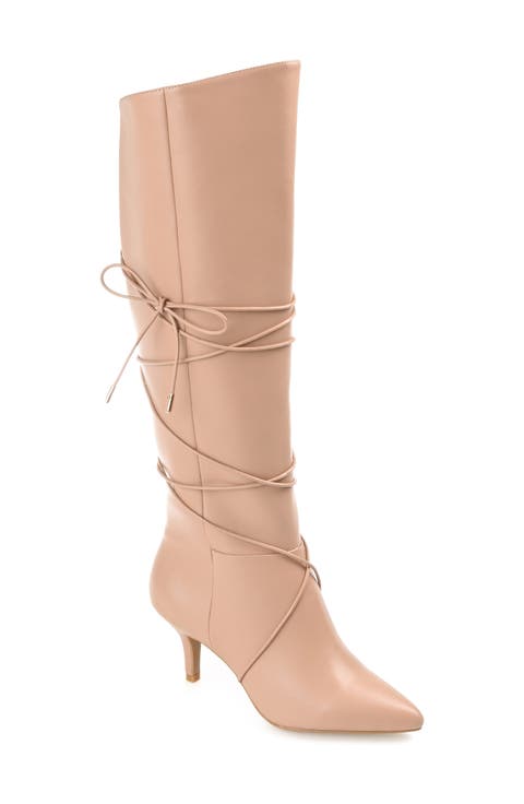 Kaavia Wrapped Tie Tall Boot (Women)