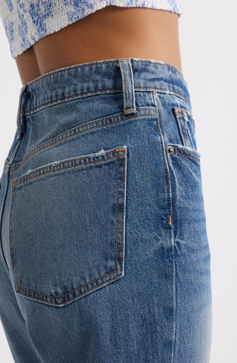 BP. '90s High Waist Ankle Straight Leg Jeans, Alternate, color,