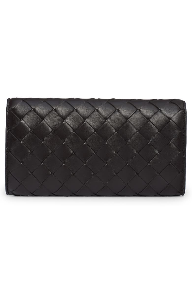 Bottega Veneta Large Intrecciato Top Handle Leather Wallet, Alternate, color, 