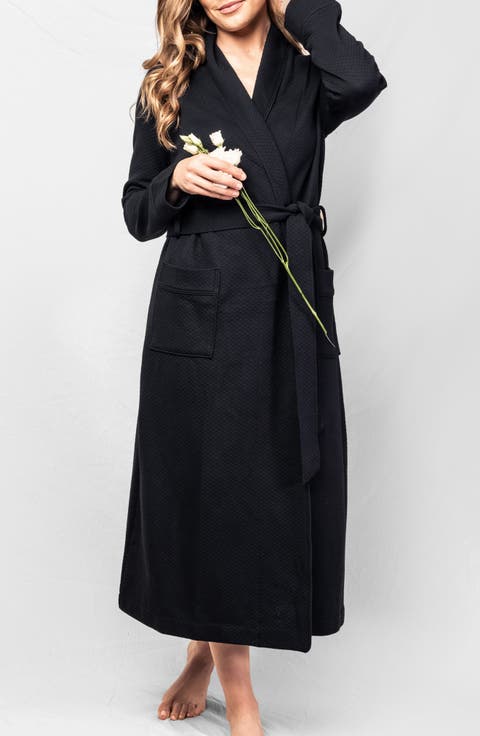 Ophelia Pima Cotton Matelassé Robe