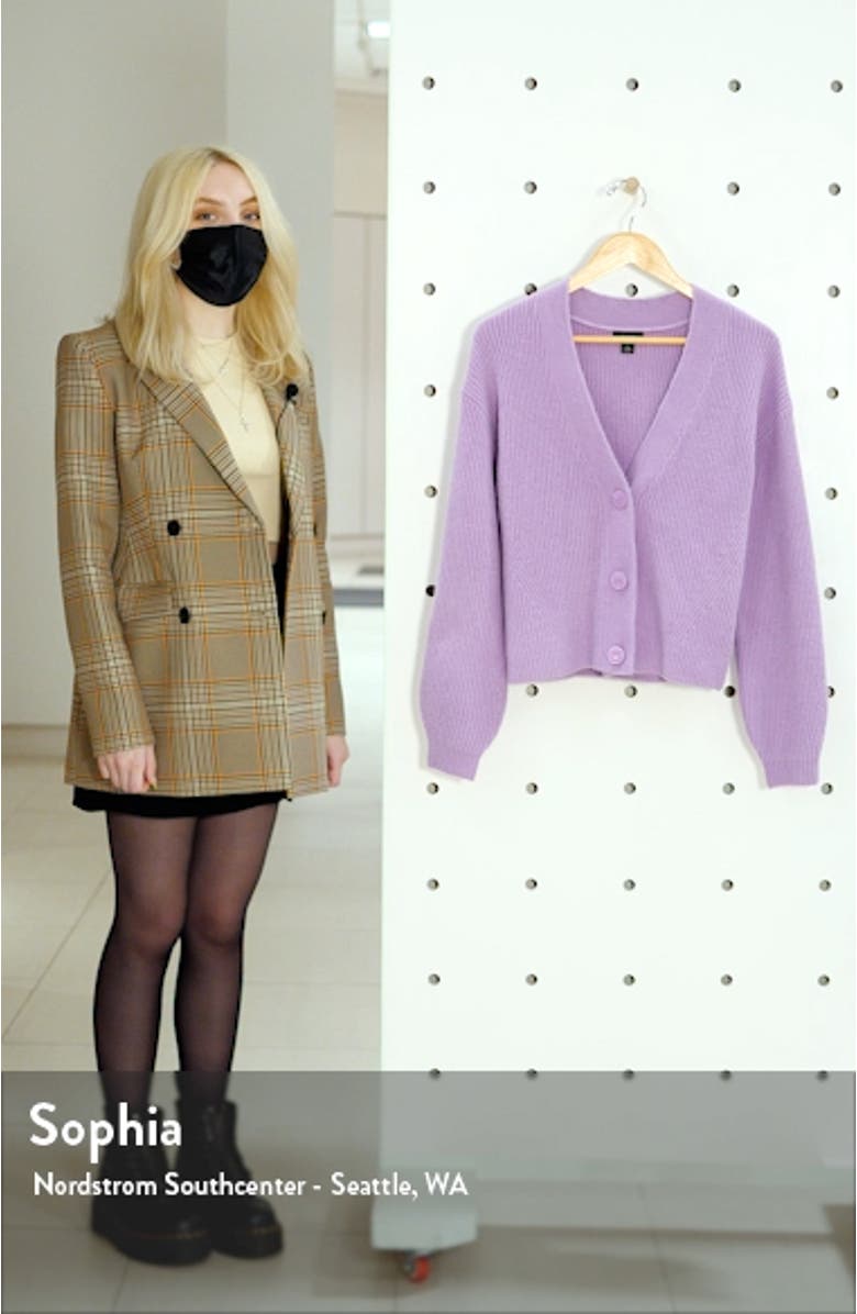 Rib Cardigan, sales video thumbnail