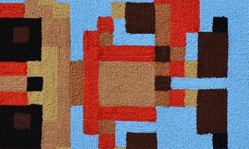 R16 Home Pixel Fox Indoor/outdoor Doormat
