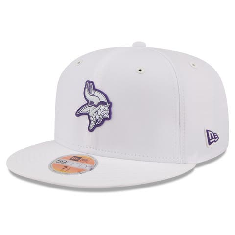Men's New Era White Minnesota Vikings 2026 Sideline 59FIFTY Fitted Hat
