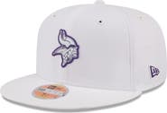 New Era Men's New Era White Minnesota Vikings 2026 Sideline 59FIFTY Fitted Hat