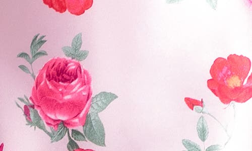 In Bloom By Jonquil Alyssa Floral Satin Chemise In Pink