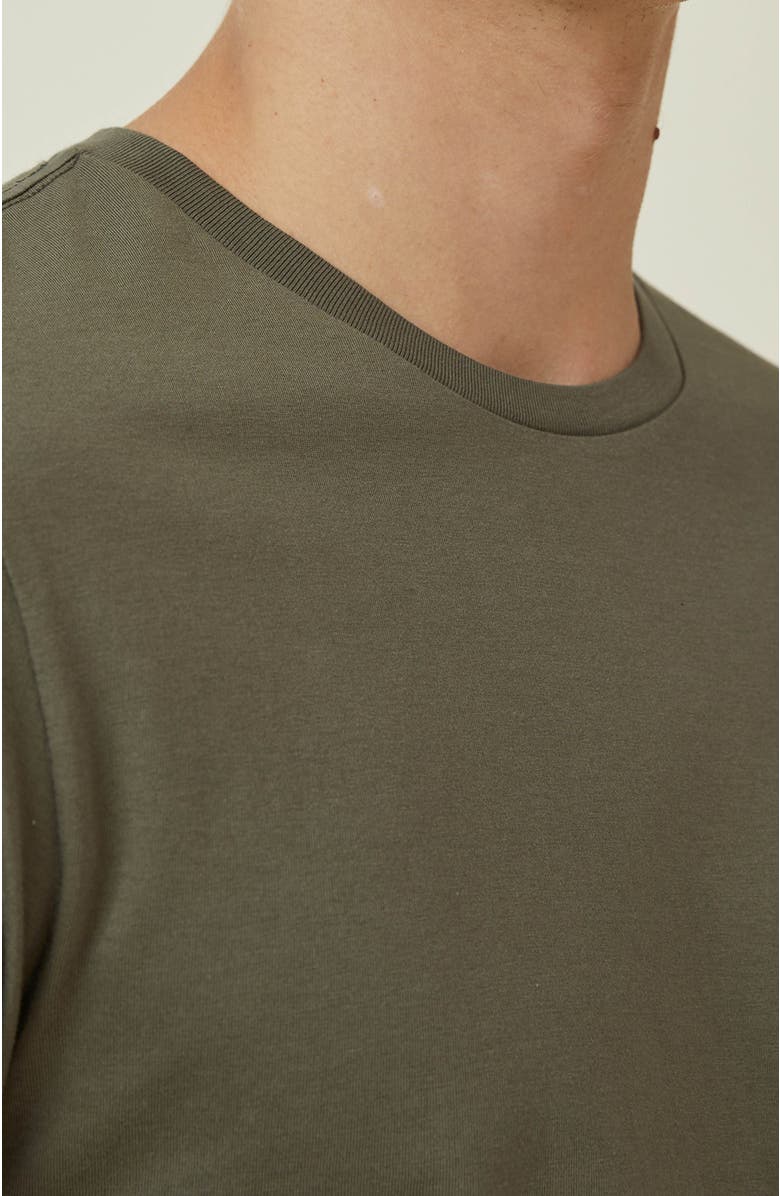 Cotton On Men's Organic Longline T-Shirt, Alternate, color,