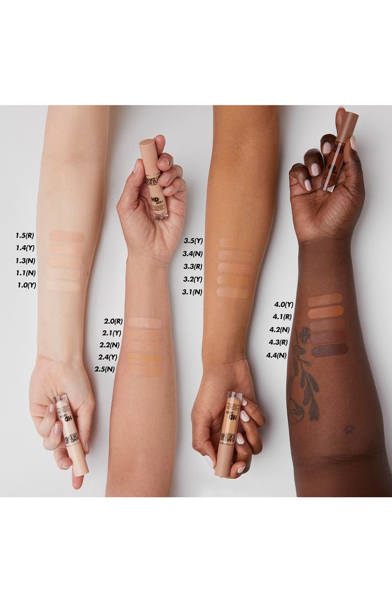 Make Up For Ever HD Skin Smooth & Blur Medium Coverage Under Eye Concealer, Alternate, color, 4.0 Y