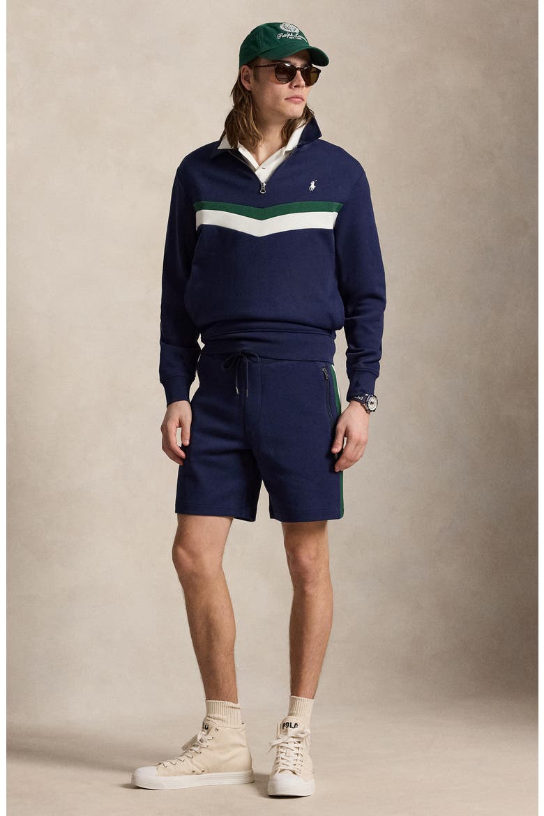 Double Knit Shorts, Alternate, color, NEWPORT NAVY