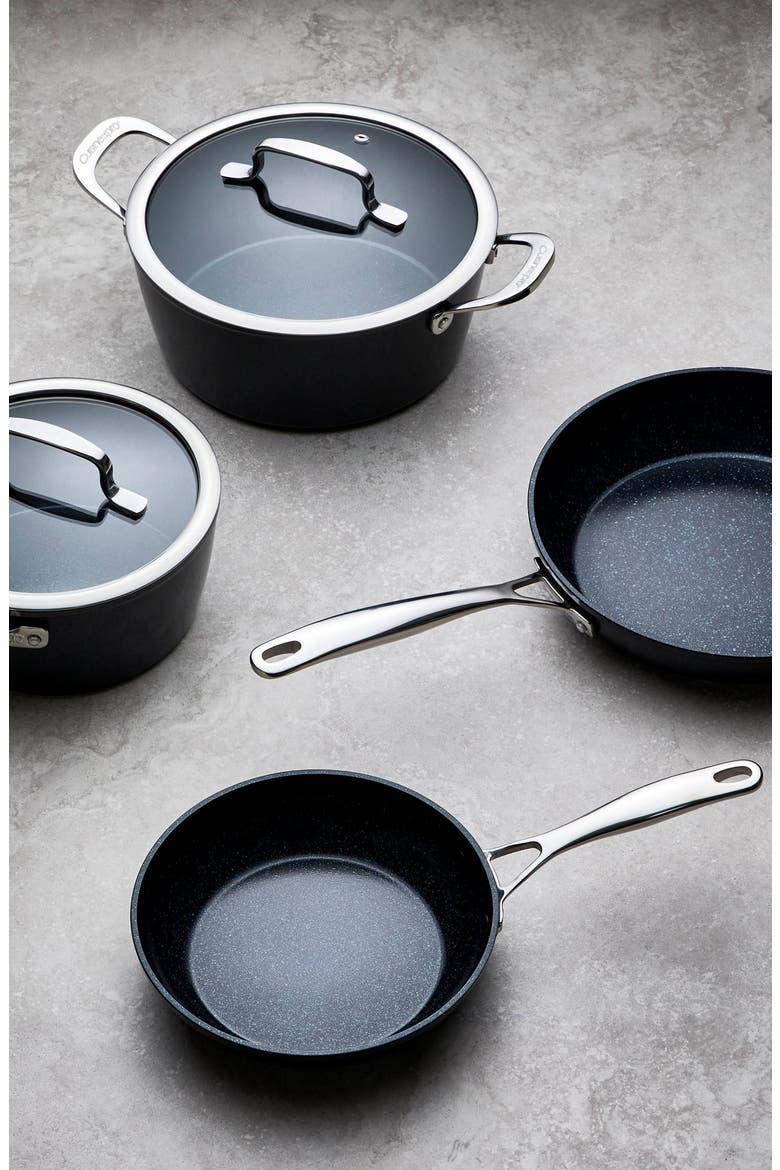 GREEN STONE™ 6-Piece Cookset, Alternate, color, Black